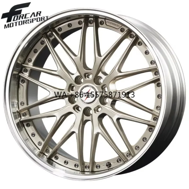 

Deep Lip Aluminum Alloy Forged Wheel 18~24 Inch Two-piece Custom Rim Passenger Car Wheels