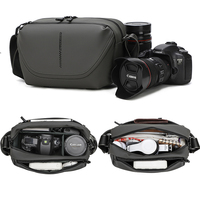 Lightweight Camera Sling Bag Photography Shoulder Bag for Digital Canon/Nikon/Sony Cameras DJI Drone Pouch