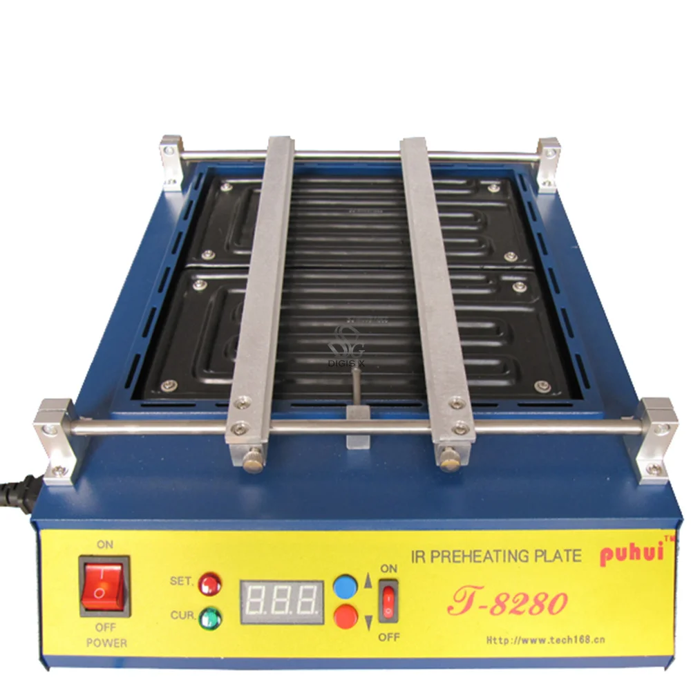 T-8280 IR-Preheating Oven T8280 Preheat Plate Infrared Pre-heating Station FOR PCB SMD BGA soldering