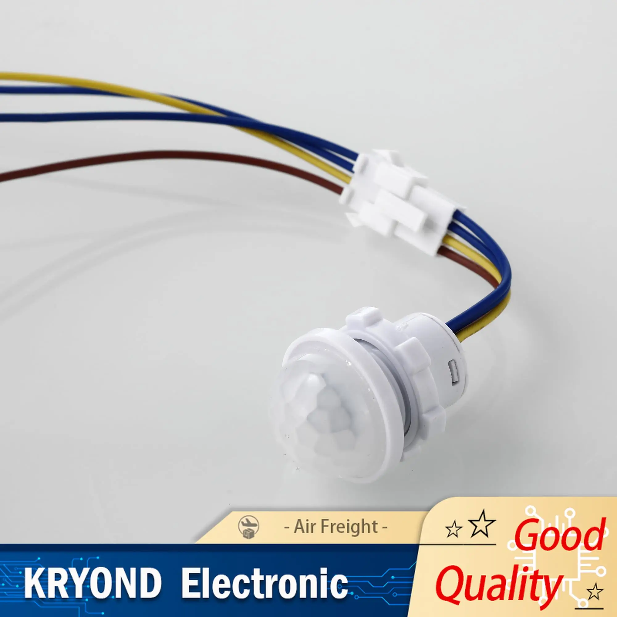 1/2/3/5PCS PIR Sensor Intelligent Detection Switch for LED Lights Bulb Ceiling or Wall Mounted Smart Light Switches