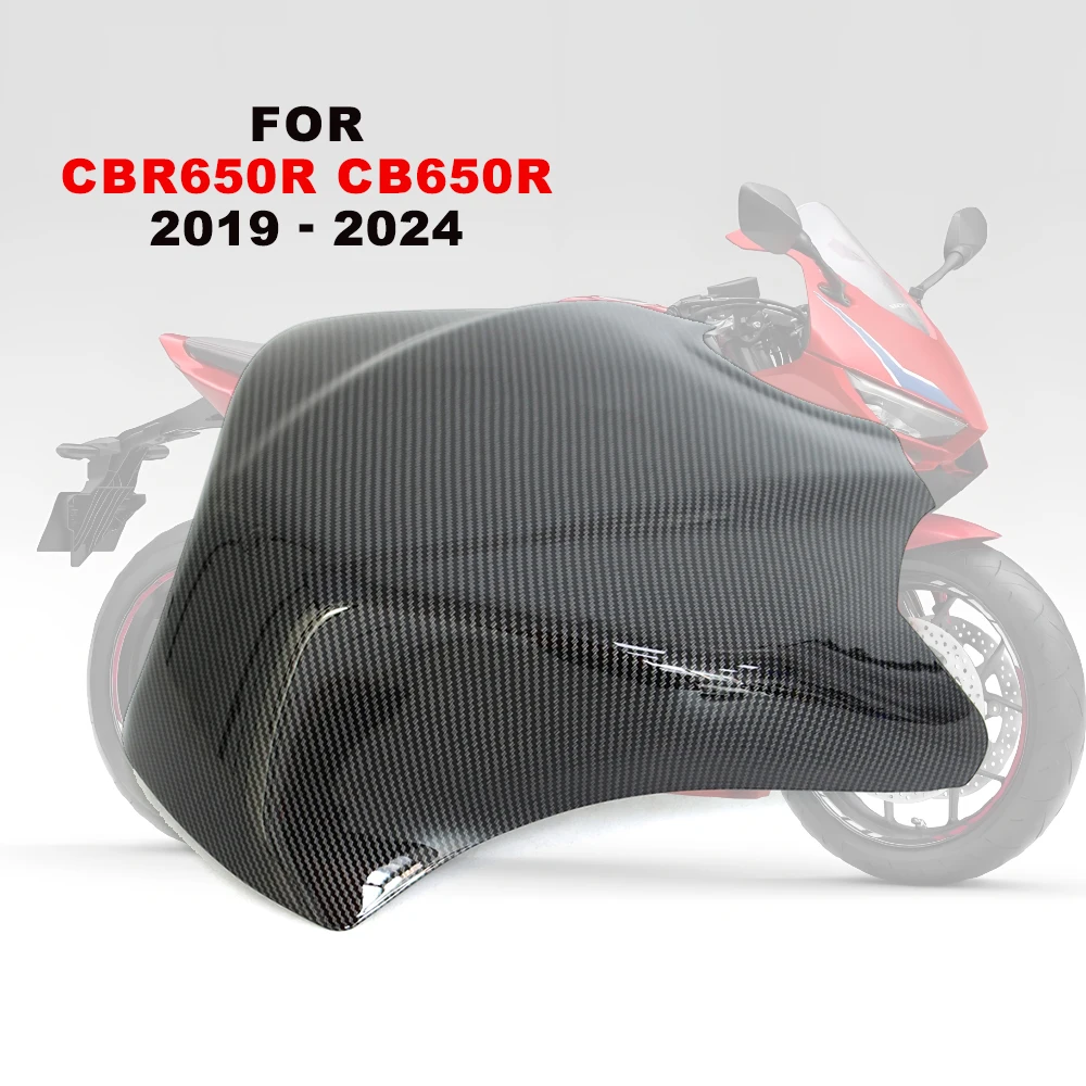 

Motorcycle ABS Carbon Fiber Oil Fuel Gas Tank Cover Guard Protector For Honda CBR650R CB650R CBR CB 650R 2019 - 2022 2023 2024