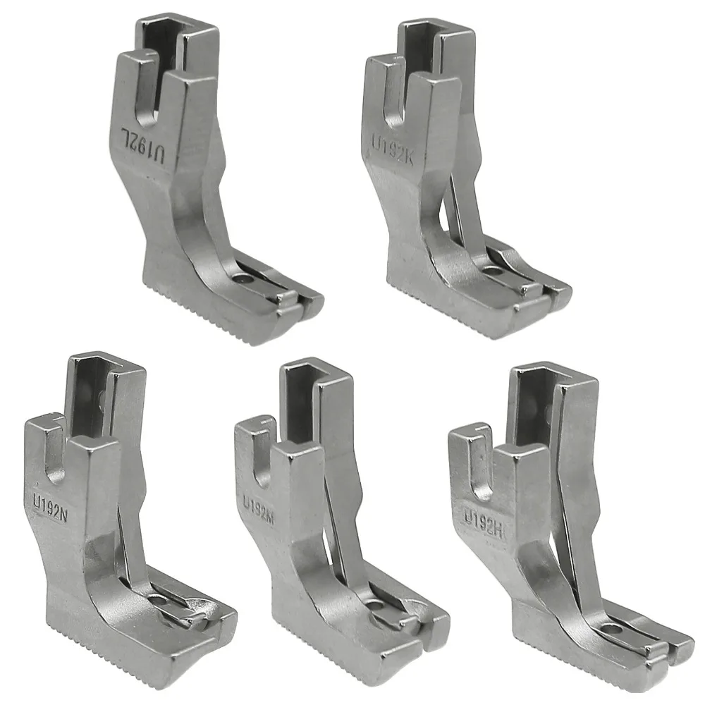 5SET WELTING WELT Piping Foot KP-19069-5,Compatible with JUKI DU-141 DU-1181 CONSEW 205RB+