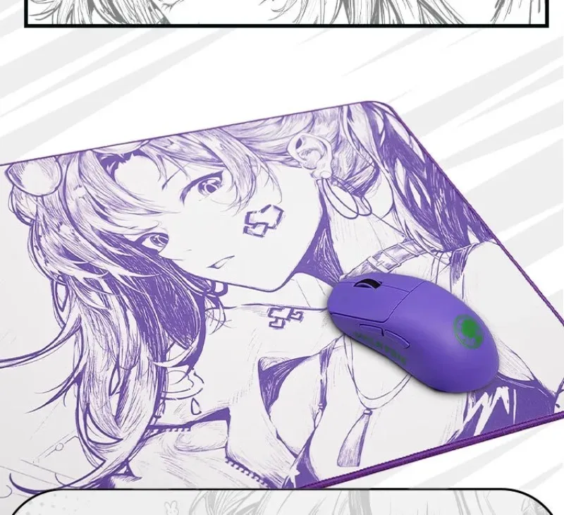 

VALKYRIE VK V PAD Air Anime Line Art Gaming Mouse Pad 420×360×4mm Soft Non-Slip FPS Esports Mat for PC Laptop