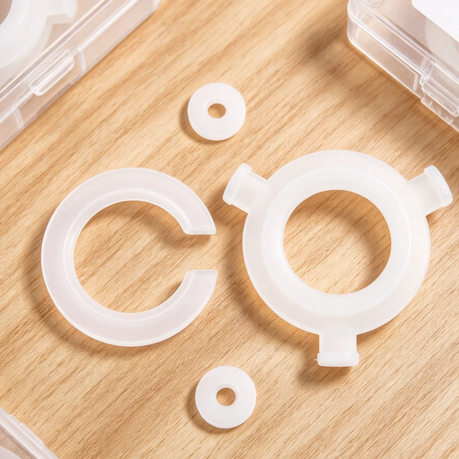 14Pcs Lamp Shade Adapter Ring Plastic E27 to E14 Reducer Washer E27 Lampshade Converter Ring for Light Lamp Shade Fitting