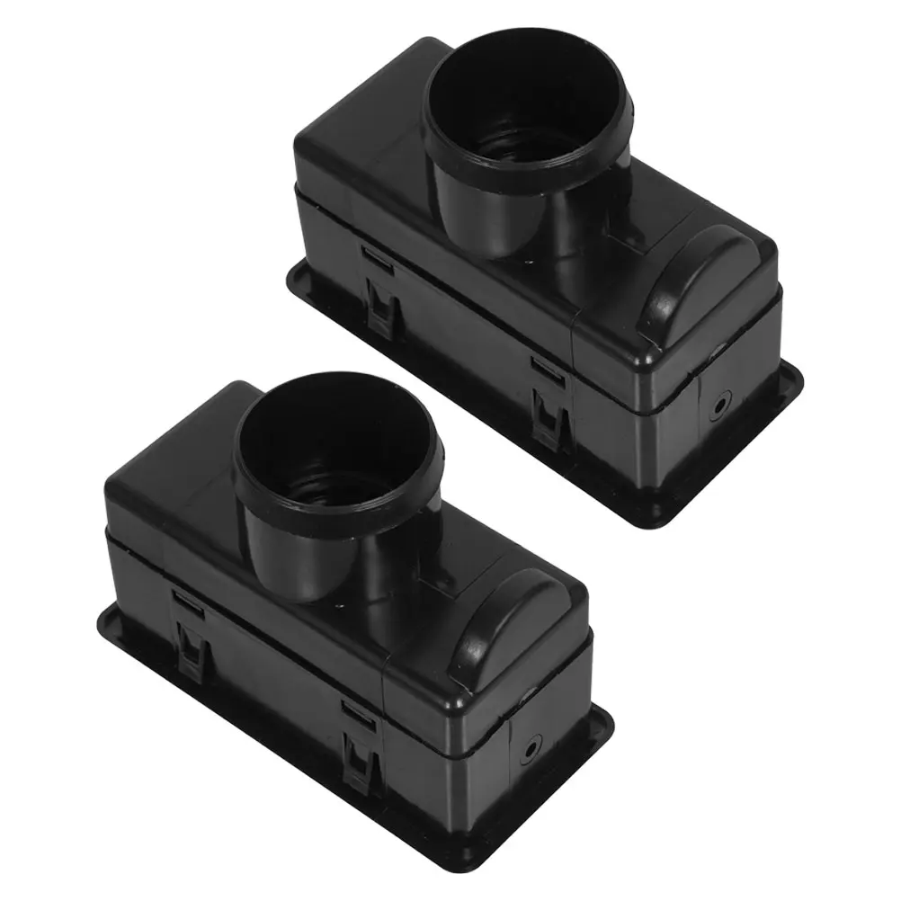 

2Pcs Dashboard Air Outlet Vent Car Accessories Conditioning Duct Auto High Efficiency Ventilation Durabl