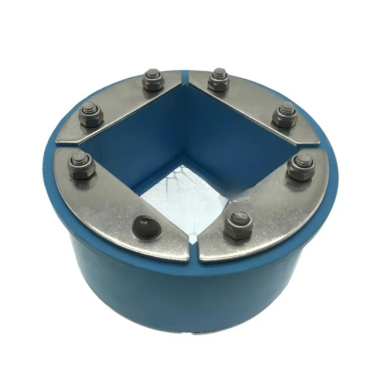 R Frame Round 150 Cable and Pipe Inlet Frame with Square Space