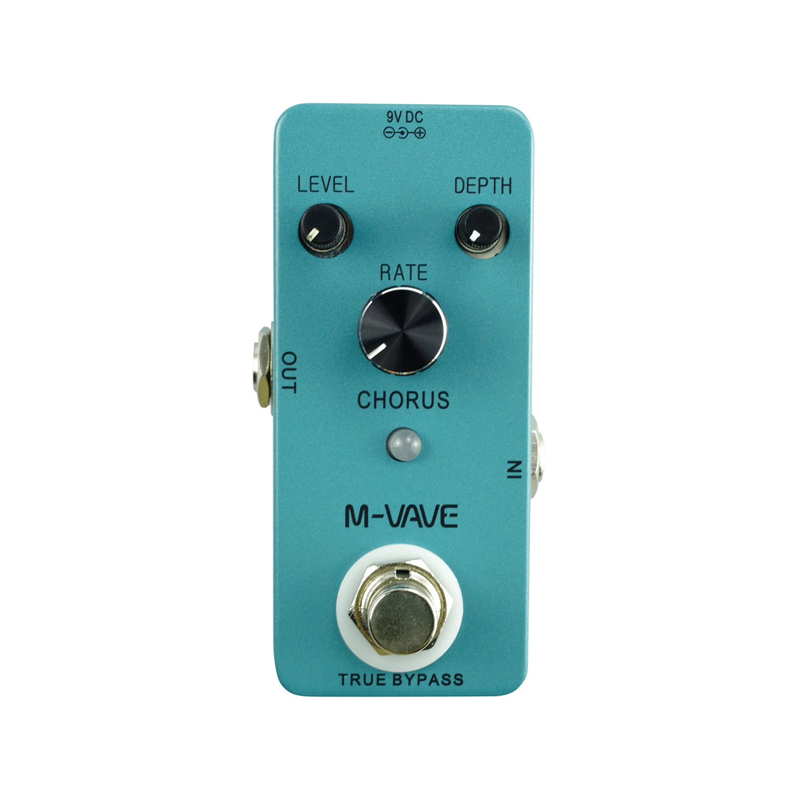 M-VAVE CHORUS Guitar Analog Classic Chorus Effect Pedal True Bypass Full Metal Shell, Chorus Volume/ Depth/ Speed Control