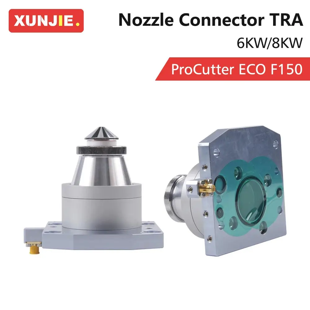 XUNJIE ProCutter Nozzle Connector TRA ProCutter 1.0 F150/ProCutter ECO F150 6KW/8KW For ProCutter Laser Cutting Machine Head