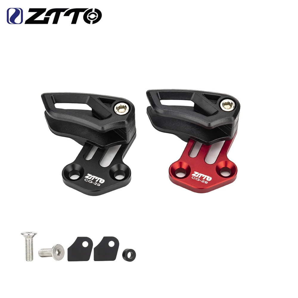ZTTO 1x CNC-Kettenführung E-Typ Low Direct Mount Kettenabsturzsicherung MTB Rennrad Single-Speed Kettenführung für 30~40T