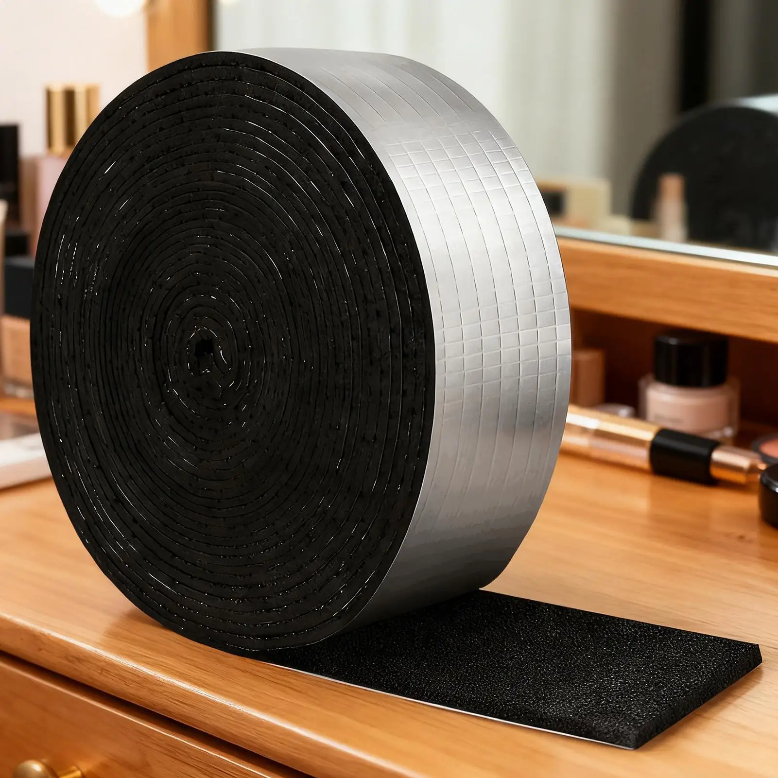 الأنابيب العزل التفاف ذاتية اللصق سميكة الشتاء في الهواء الطلق شريط حماية من التجميد للأنابيب للنحاس PVC AC خط حديقة ساحة