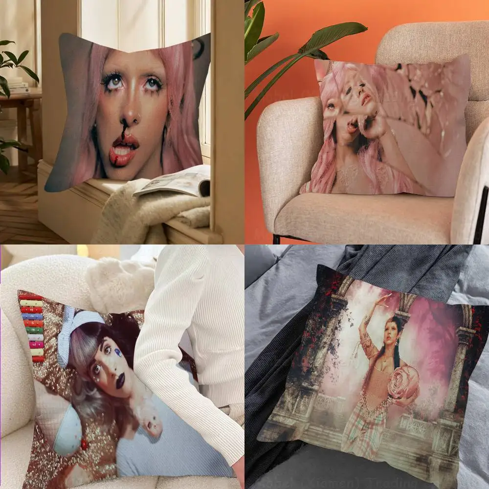 Singer Melanie Martinez Hades Pillow Gifts Home Office Furnishings Bedroom Sofa Car Cushion Cover case 45x45cm