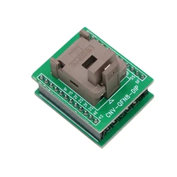 DFN8 ICsocket pitch2.0 ICsize8x8 programmer adapter QFN DFN package 8pin Test/burnin/porgram High/Low-Temp 8pin 30V 50mΩ