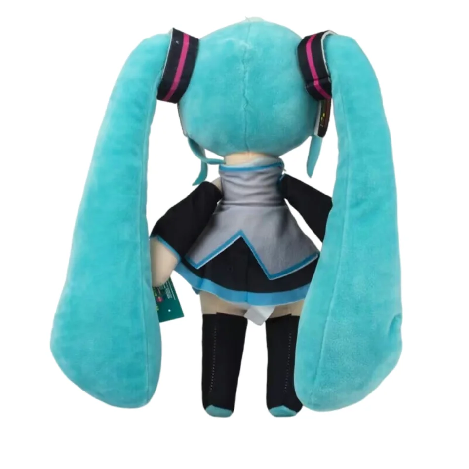 Entzückende Hatsune Miku Plüsch-Flauschige Anime-Stoffpuppe mit charakteristischen Zöpfen, kuschelige Figur zum Sammlern und als Geschenk – Detail 9