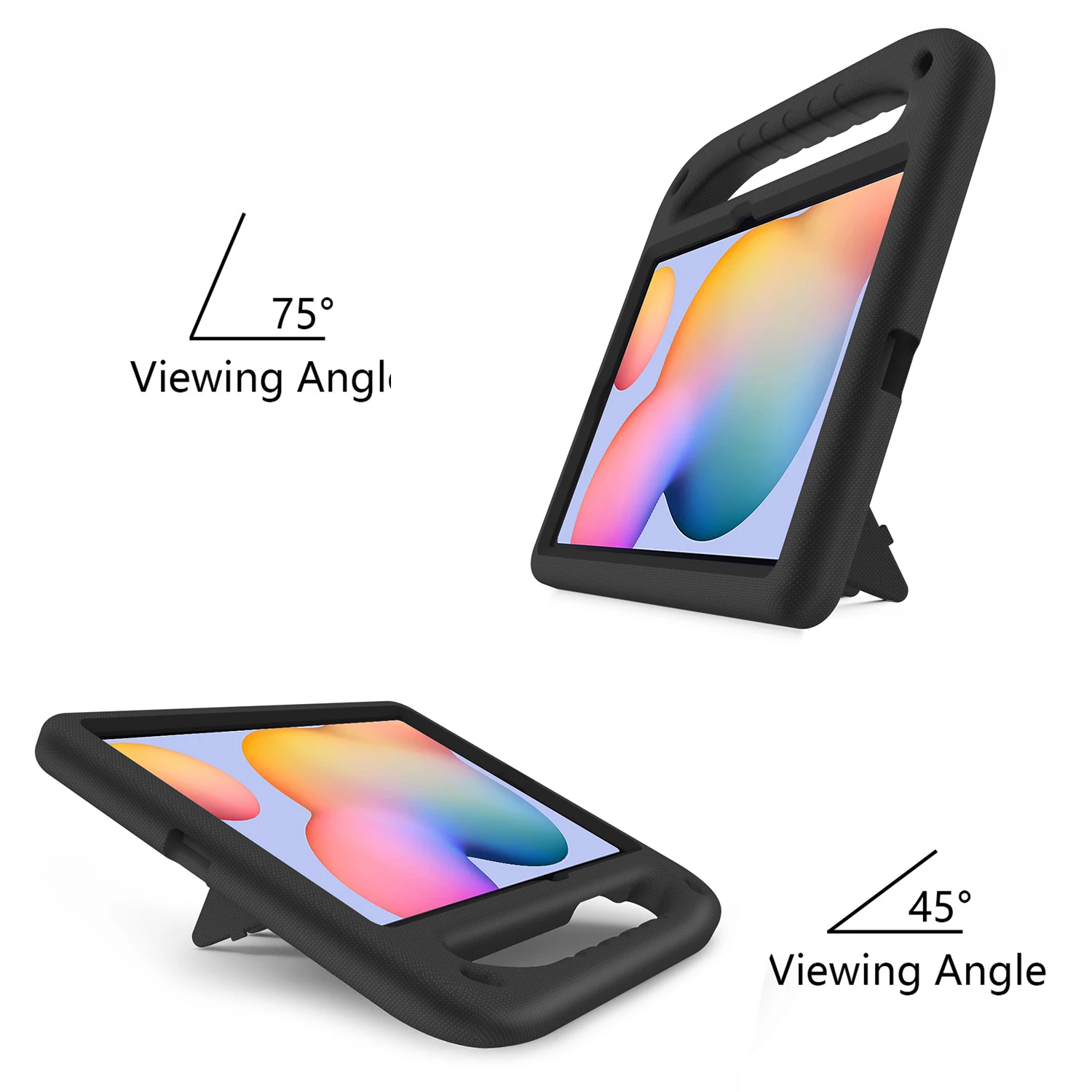 

Case For Samsung Galaxy Tab S6 Lite 10.4 2020/2022/2024 SM-P610/P615 Kids Drop resistance Shockproof safe Tablet Cover