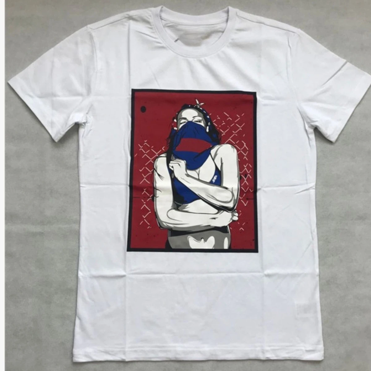 Summer 2026 Street Skateboarding Overcoming Ourselves Logo Assassin Pattern Round-neck Short-sleeved T-shirt Rap Surfing