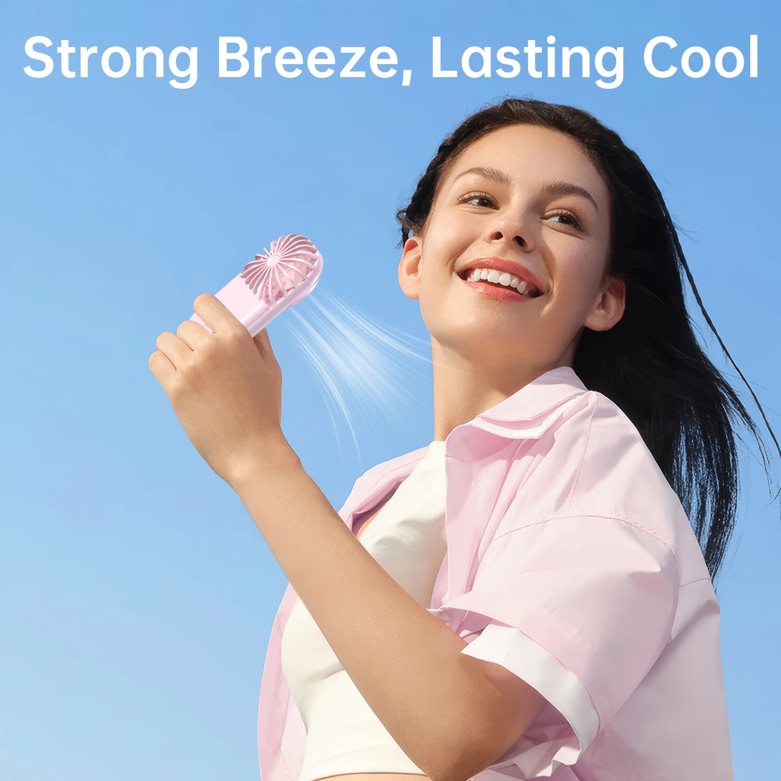 Mini Portable Handheld Fan Usb Rechargeable Personal Desk Fan_voghion.com