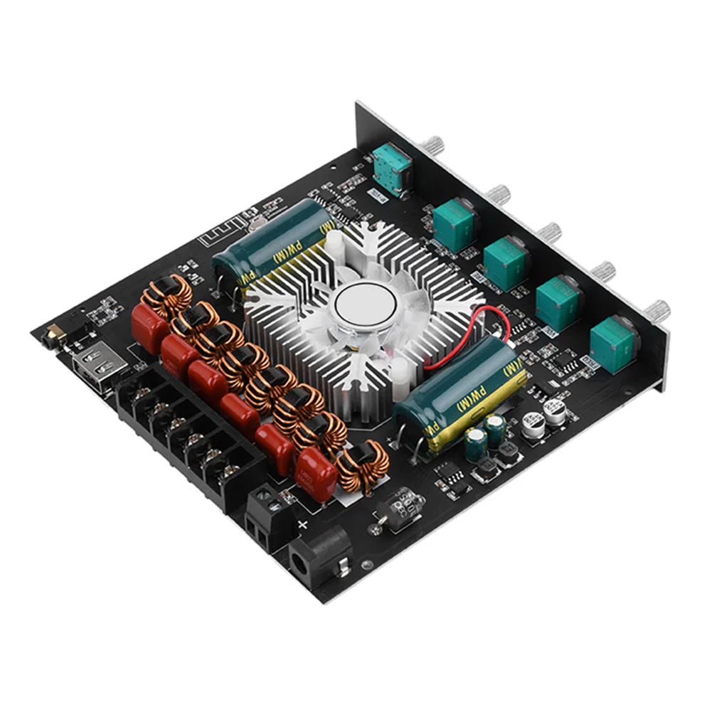 1pc ZK-AS21 2.1-channel TPA3255 Compatible-Bluetooth Digital Enlarge Module Board Module Portable Audio & Video Accessories
