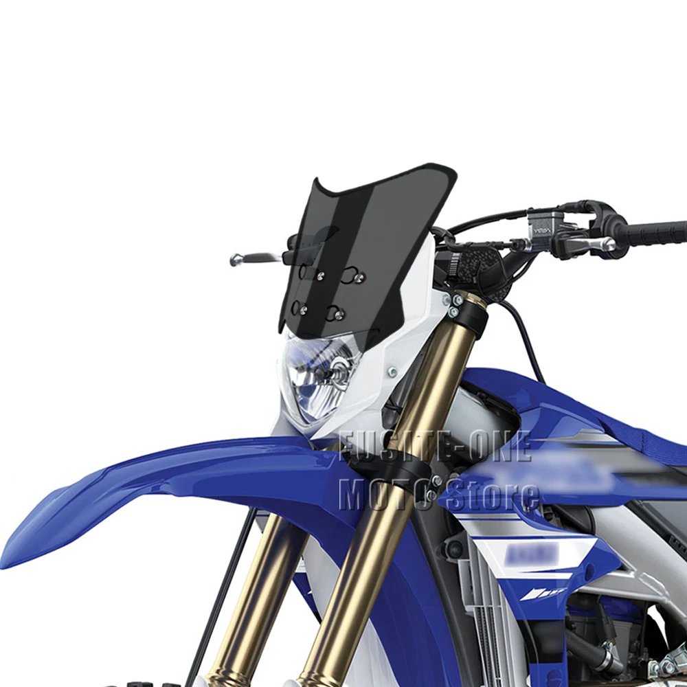 

For Yamaha WR450F WR450F Motorcycle Windshield Windscreen Wind Deflector