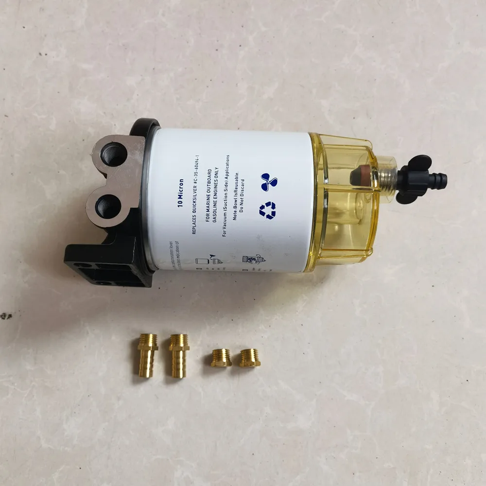 S3213 35809097 SFC-19120-10B Fuel Filter Water Separator Assembly Outboard For Mercury Marine Engine boat 10 Micron Filter Kit