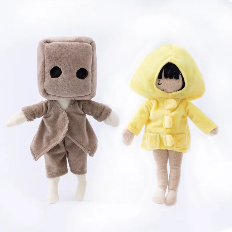 

30cm Little Nightmares Plush Doll Cartoon Game Figures Mystery Girl Soft Stuffed Plushie Gift for Children Boys