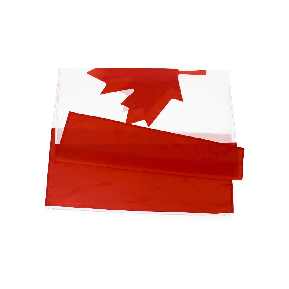 60x90cm 90x150cm 120x180cm Canada Flag Canadian National Tapestry Polyester Banner With Brass Grommets For Wall Decor