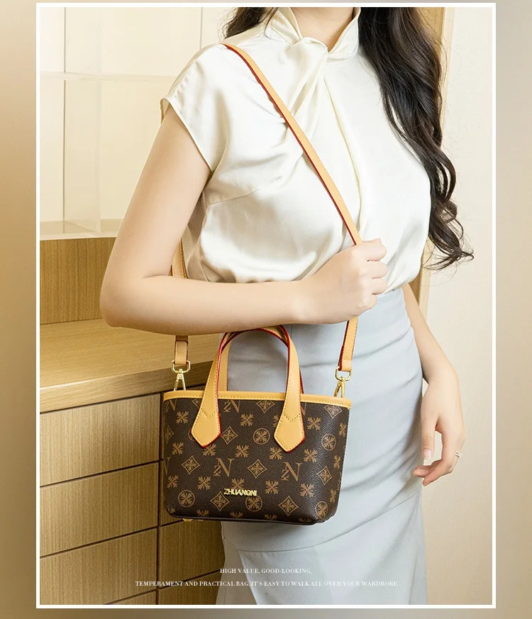 Leather Women Shoulder Bags Retro Handbags for Women Fashion Ladies Tote Bags Female Sling Bags