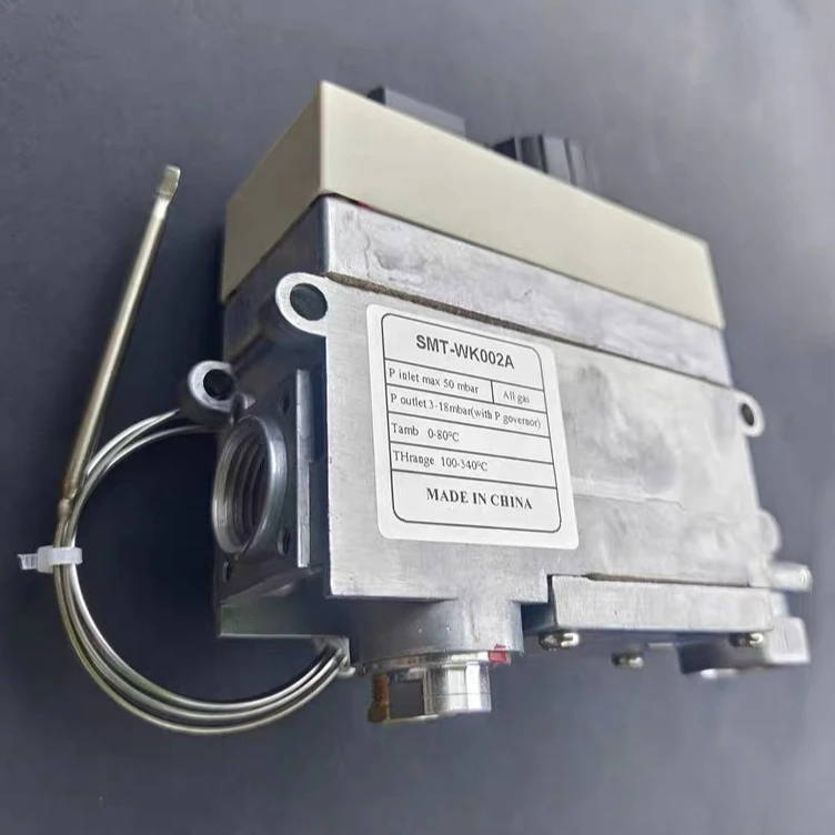 SIT 0710646/0710740 صمام الغاز العالمي موقد غاز تحكم نطاق درجة الحرارة 200/340 ℃ لمقلاة الغاز #4