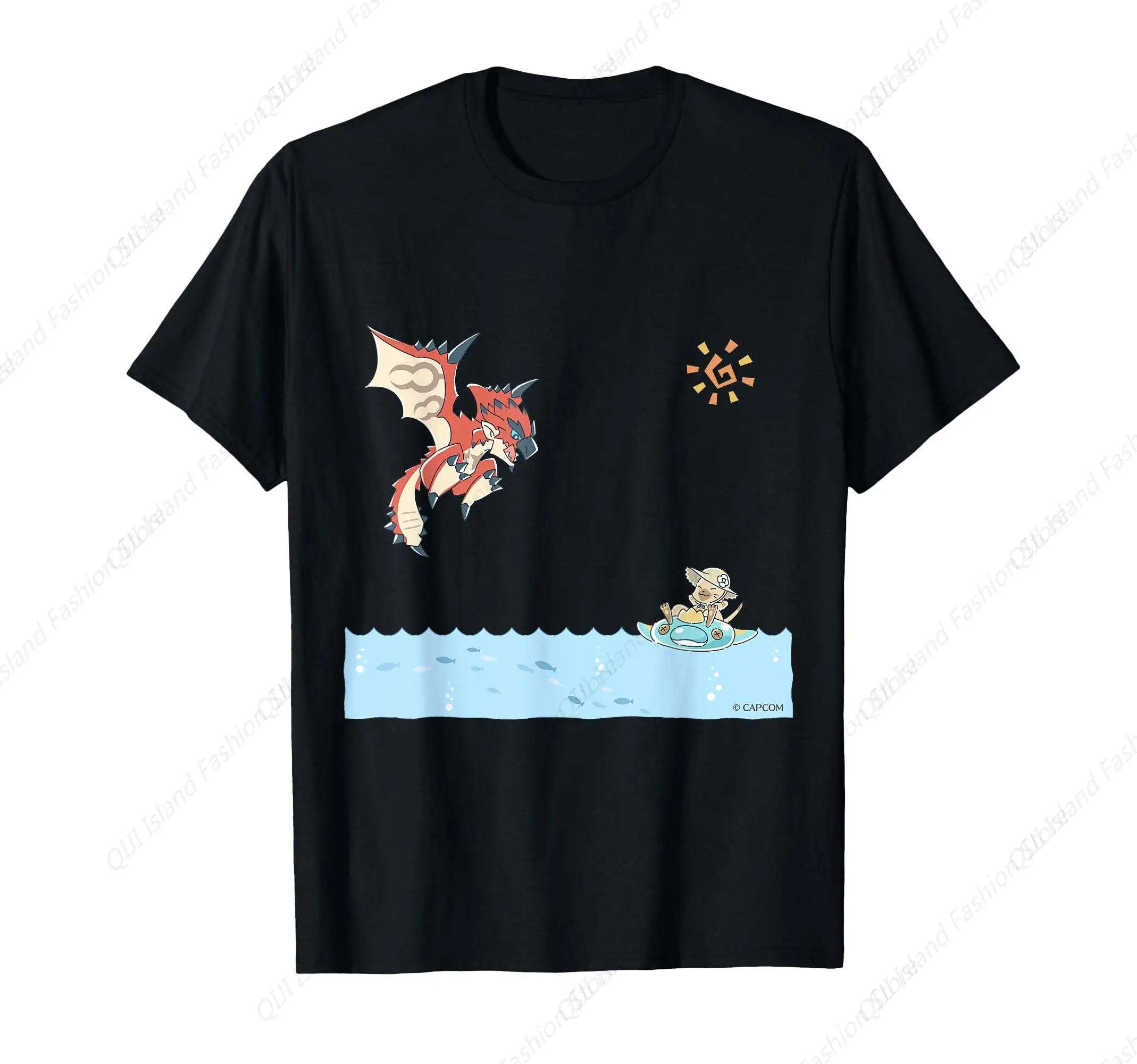 Hunter & Swimming Felyne T-Shirt