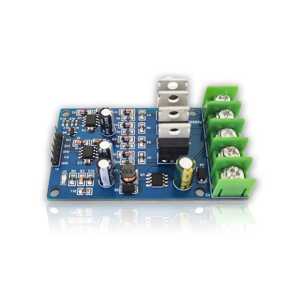 

DC 5-30V 170W High Power H Bridge Motor Driver Module NMOS with Brake Forward and Reverse PWM Duty Cycle Motor Speed Controller