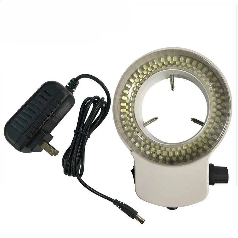 Microscope light source lamp beads Ring light source Stereo trinocular binocular lamp Adjustable light source lamp beads