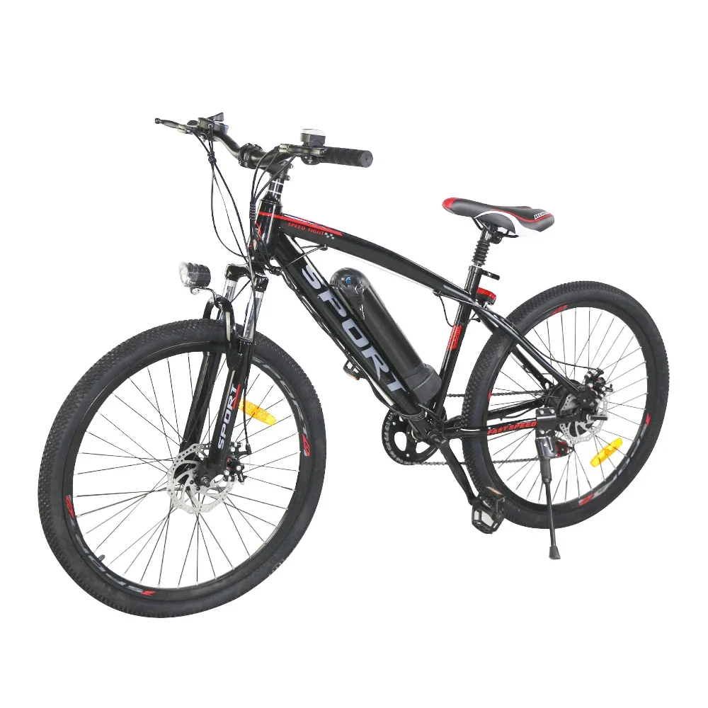 Popular 250W 26 Inch Fat Tyre Electric Mountain Bike Hybrid Bike