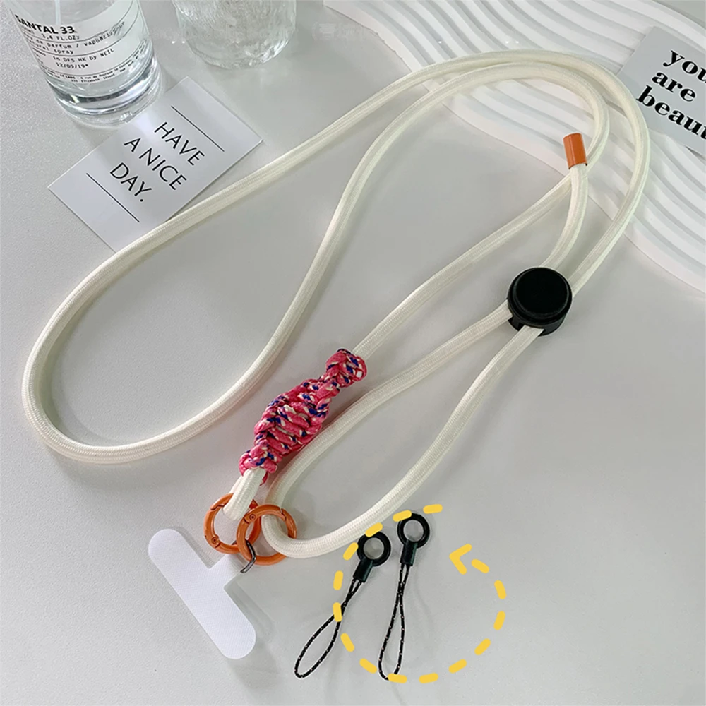 Adjustable Diameter Phone Lanyard Neck Clip
