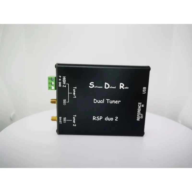 HiSDR RSP-duo Dual Tuner Software Defined Radio Receiver 14-bit ADC 1kHz - 2GHz Wideband Shortwave Radio