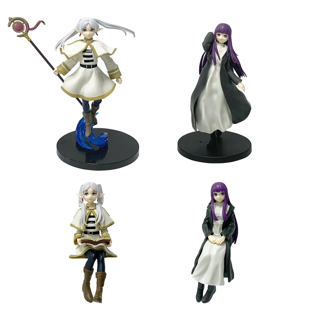 

19 см фигурка из породного фарлика, модель эльфа, волшебника, Фриэльского фиона, пузырьковый прессованный пейзаж, артефакты, украшения