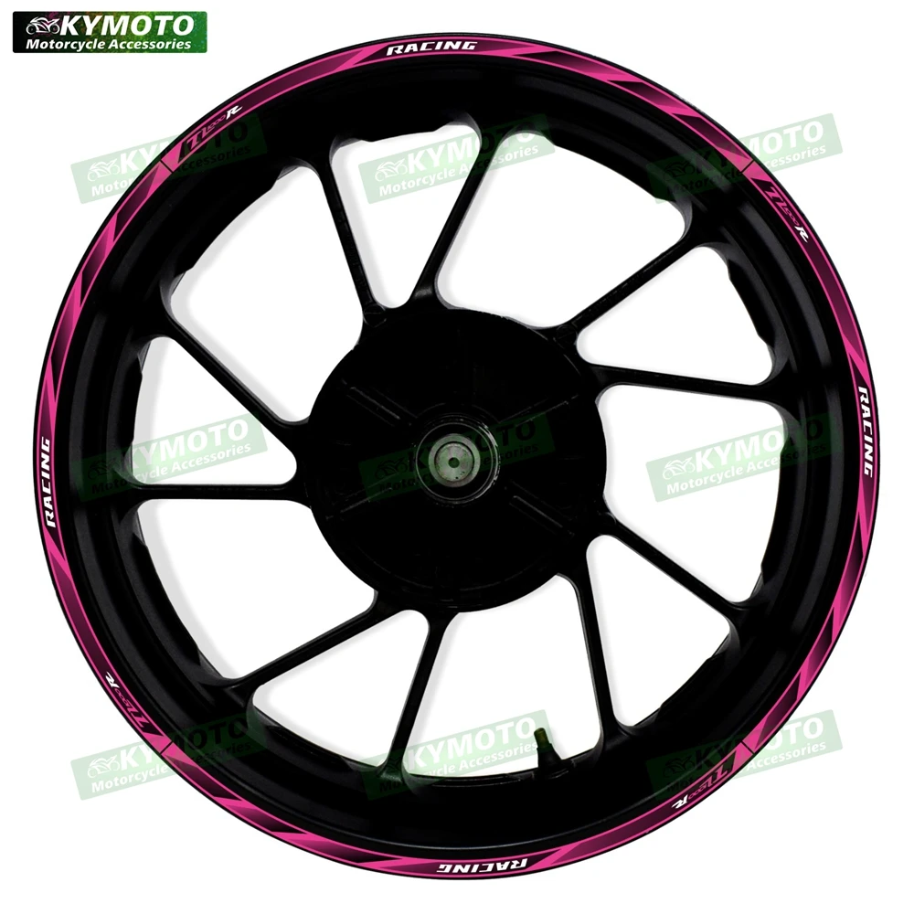For TL1000R TL 1000R motorcycle accessories 17-inch front and rear wheel decals fairings and reflective sticker Waterproof PVC 4