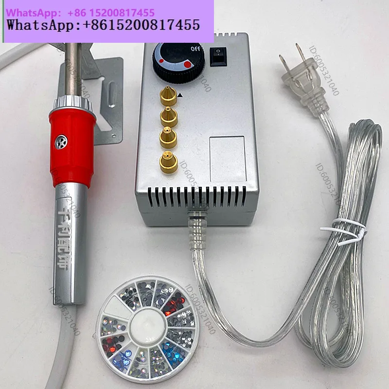 With suction drill temperature control clothes DIY sticker drill repair pen decoration hot drilling tools