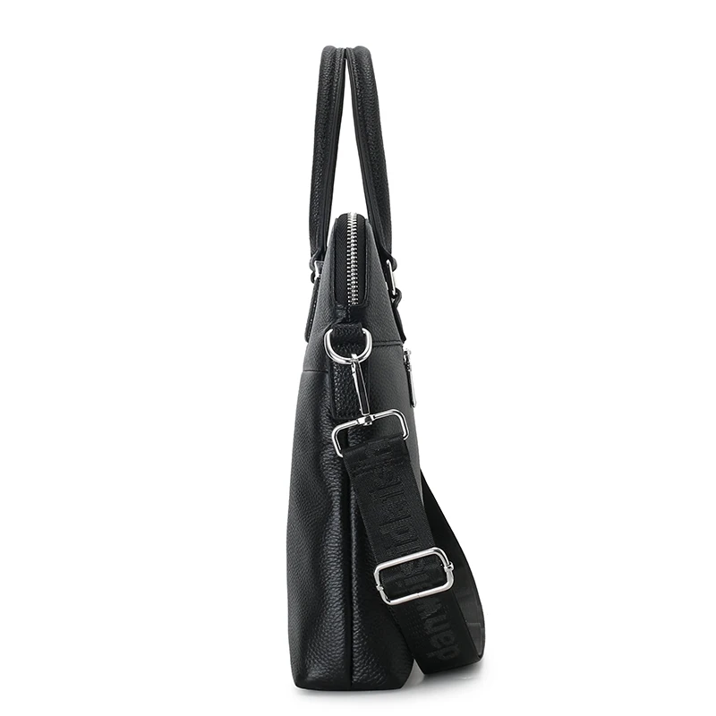 カンガルー本革メンズブリーフケース牛革ハンドバッグビジネスショルダーバッグ 15.6 インチラップトップバッグ сумка для ноутбука кожаная