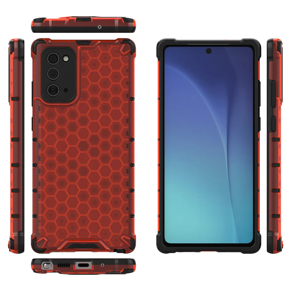 100pcs Honeycomb PC TPU Case For OPPO Find X6 X5 A17 A57 A58 A78 K10 A36 F21 A54 A94 Realme Narzo 50A 50I Q5I Pro Plus 4G 5G