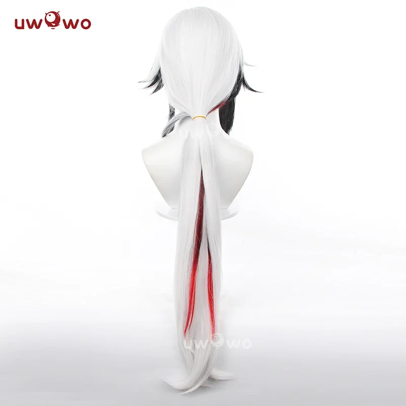 شعر مستعار تأثيري تأثير Genshin Fatui ، شعر لعبة الشعر الطويل ، بيع ما قبل البيع