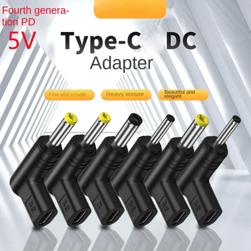 5V 9V 12V USB C PD to DC Power Connector Universal Converter Type C to DC Jack Plug Type-C PD Converter Charging Adapter