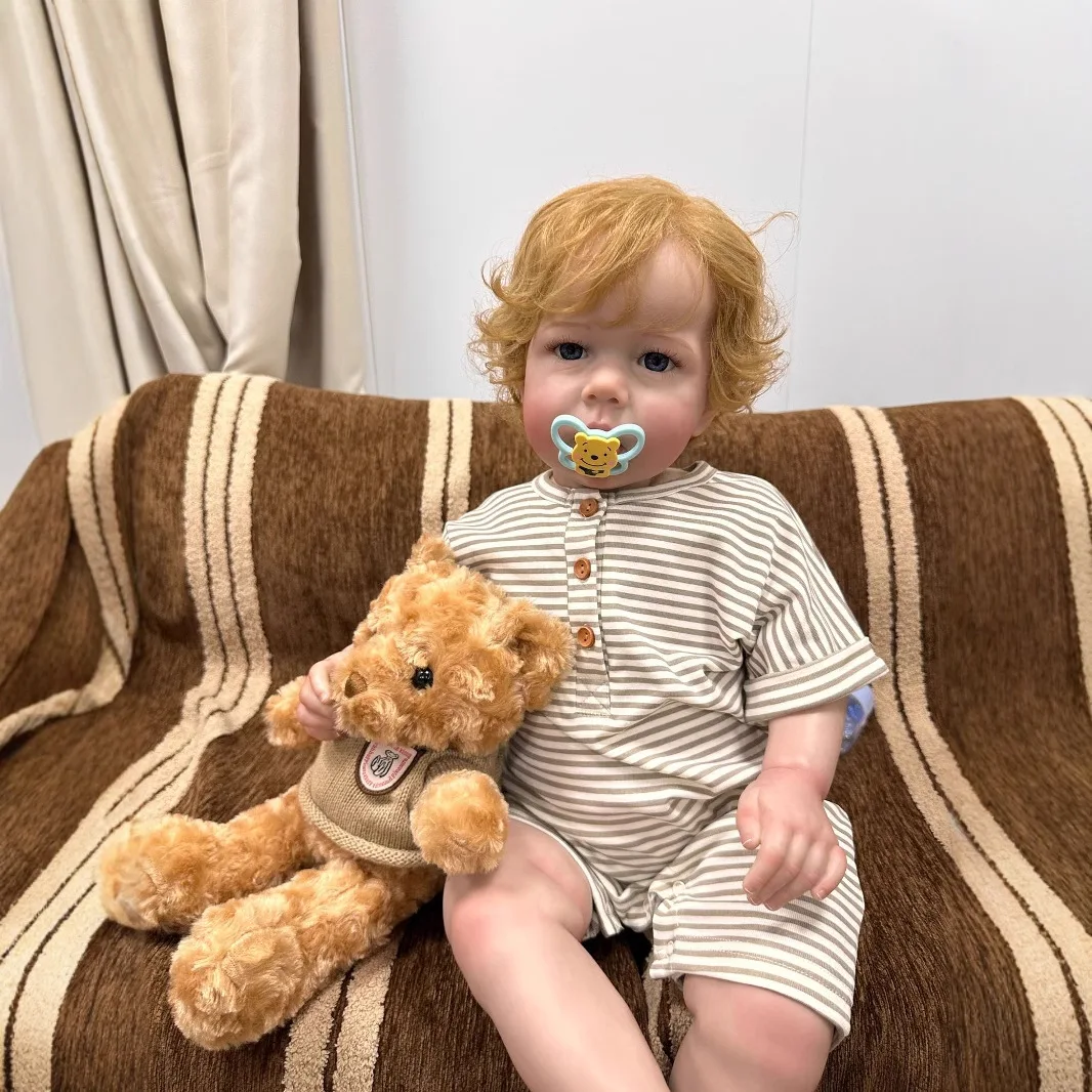 Poupée bébé Reborn réaliste 70cm, Simulation 3D de haute couleur Liam 2025, nouveau modèle, cadeau d'anniversaire pour filles, cadeau et compagnon