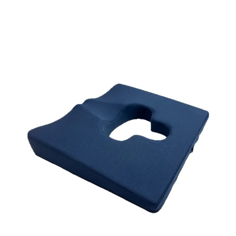 وسادة مقعد جل للمكتب المستقرة على شكل عظمة الذنب وشلل نصفي وتخفيف الضغط وسادة هوائية خاصة للنساء الحوامل لمنعها