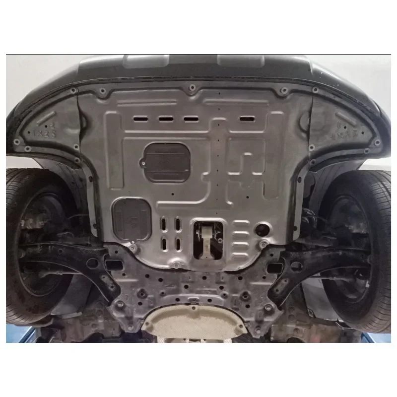 أعلى جودة أسود تحت المحرك الحرس قطعة من نسيج مجلس سبلاش درع الطين الحاجز لوحة لوحة لشركة هيونداي IX25 Creta 2020-2024 #5