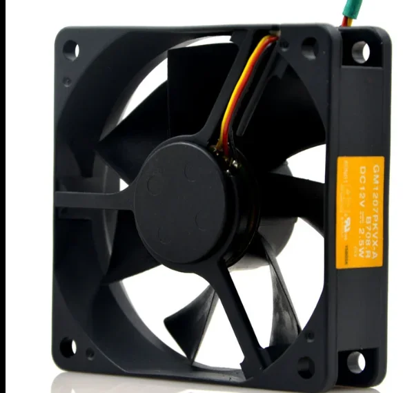 

BC 2шт KDE1207PKV1 MS.B3001.AF.GN DC 12 В 2,0 Вт 70x70x20 мм 3-проводной охлаждающий вентилятор для сервера