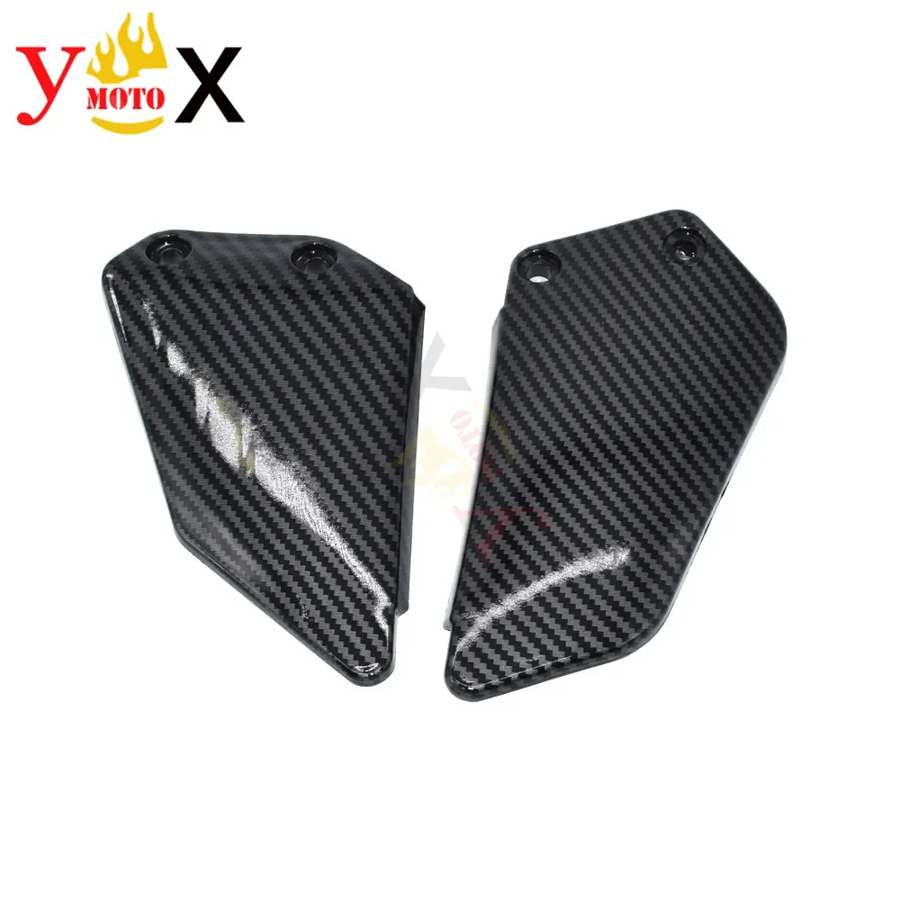 CBR 250 MC19 MC22 (Carbon Pattern) Side Foot Peg Rest Protection Panel Cover Guard For Honda CBR250 CBR250R CBR250RR 1988-1994