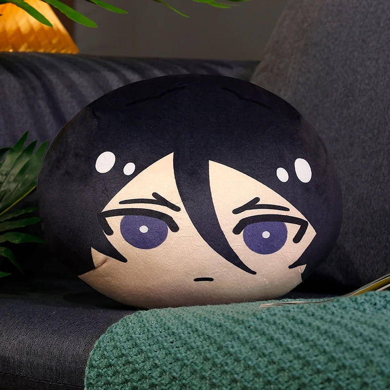 30cm Anime BLEACH Kuchiki Rukia Abarai Renji Urahara Kisuke Cute Cartoon Room Decor 10CM Sofa Pendant Plush Dumpling Pillow Gift