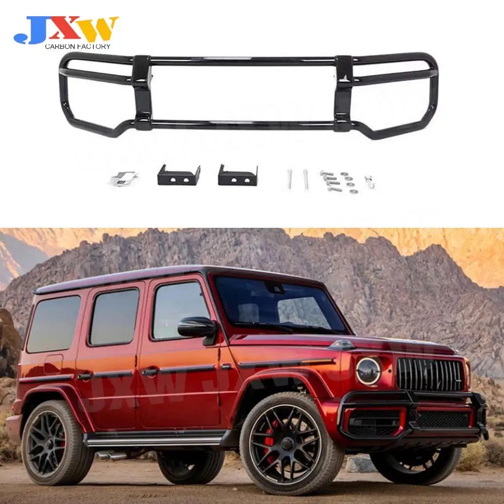 

Stainless Steel Front Bumper Guard For Mercedes Benz G Class W464 G550 G500 G63 AMG Front Bumper Bull Guard