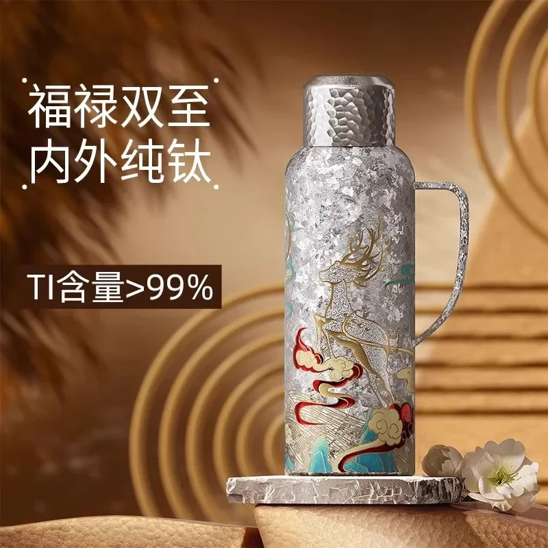 Limited Offer Thermal Insulation Pot Business Office High Value Magnetic Suction Mechanical Inner Cover Tea Thermos Bottle Hous