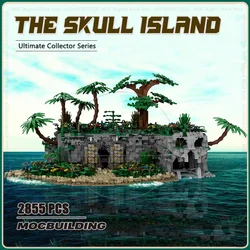 The Island Moc Building Blocks Beach Technology Bricks DIY Assembly Model Sets Creative Collection Toys Xmas Gifts