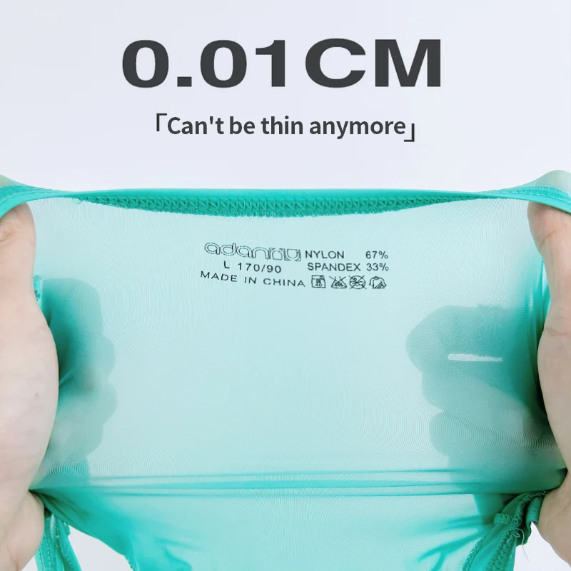 Мужское сексуальное мягкое нижнее белье, трусы с низкой талией, прозрачные сетчатые трусы 0,01, ультратонкие дышащие трусы из прозрачной сетчатой ткани